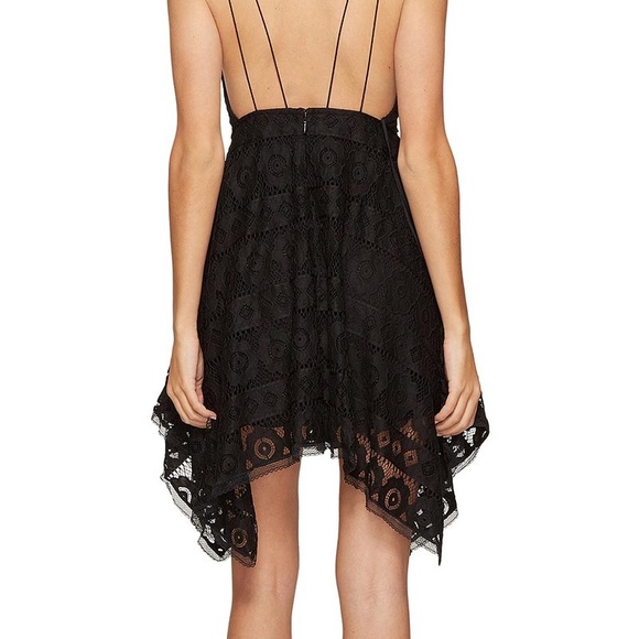 NWT Free People Just Like Honey Lace Black Dress - Picture 5 of 8